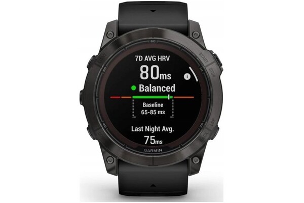 Smartwatch Garmin Fenix 7X Pro Sapphire Solar 1.40" czarny