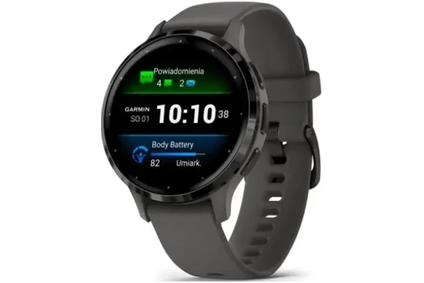 Smartwatch Garmin Venu 3S 1.20" czarno-szary