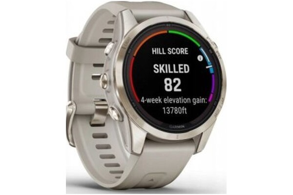 Smartwatch Garmin Fenix 7S Pro Solar 1.20" beżowy