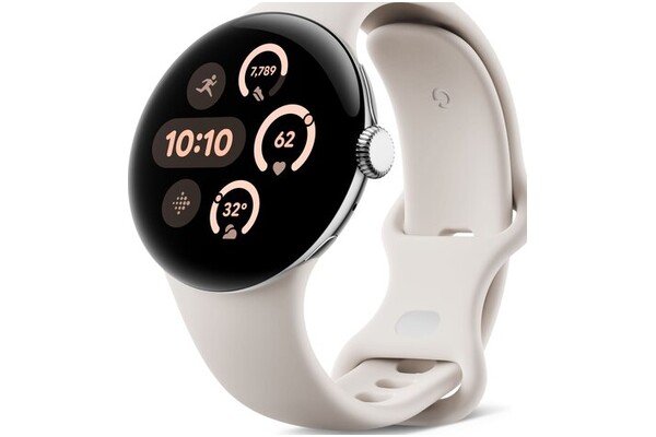 Smartwatch Google Pixel Watch 1.40" srebrny