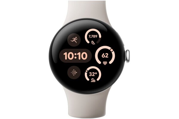 Smartwatch Google Pixel Watch 1.40" srebrny
