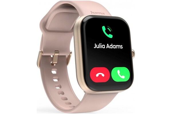 Smartwatch Hama Fit Watch 5000 1.60" różowo-złoty