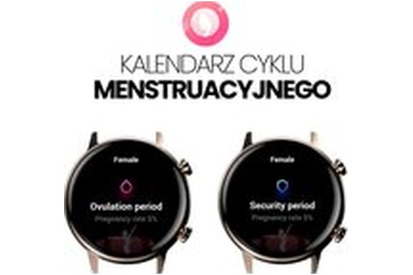 Smartwatch Manta Alexa Mini 1.10" złoty