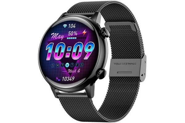 Smartwatch Manta Alexa Mini 1.10" czarny