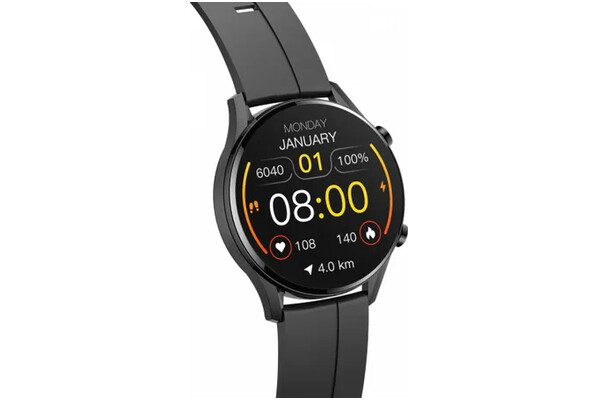 Smartwatch MaxCom FW54 Fit 1.30" czarny