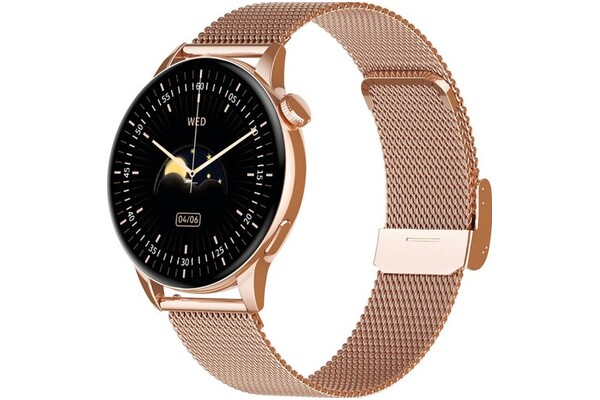 Smartwatch MaxCom FW58 Vanad Pro 1.30" złoty