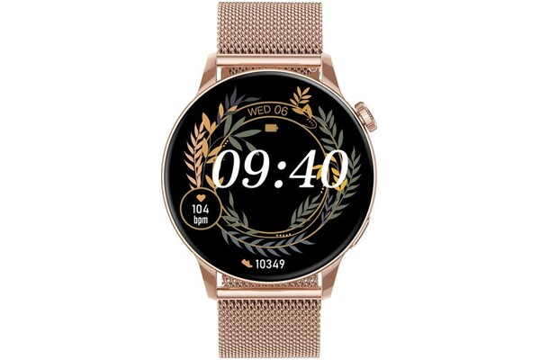 Smartwatch MaxCom FW58 Vanad Pro 1.30" złoty