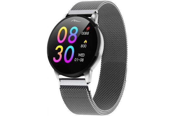 Smartwatch Media-Tech MT863S Activeband Geneva 1.30" srebrny