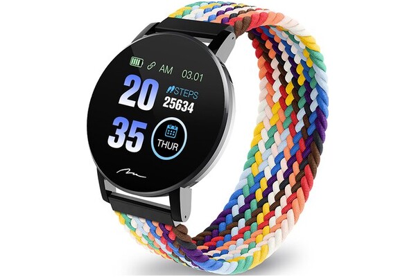 Smartwatch Media-Tech MT871 Activeband Thaiti 1.30" wielokolorowy