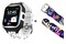 Smartwatch MOTUS Watchy Teddy Geometric 1.30" czarno-biały