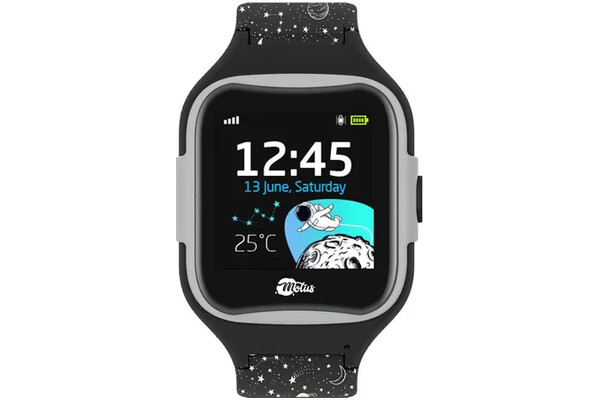Smartwatch MOTUS Watchy Monster Cosmos 1.30" czarny