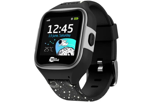 Smartwatch MOTUS Watchy Monster Cosmos 1.30" czarny