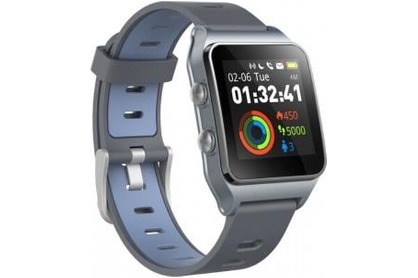 Smartwatch UMAX U-Band Pro 1.30" czarno-niebieski