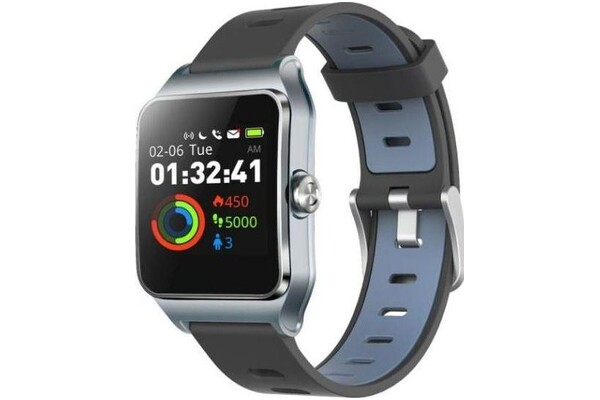 Smartwatch UMAX U-Band Pro 1.30" czarno-niebieski