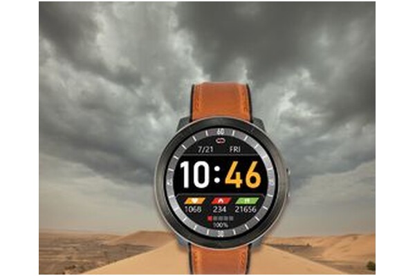 Smartwatch WATCHMARK WM18 Plus 2.00" brązowy