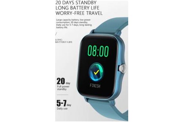 Smartwatch SENBONO Y20 Lady Smart 1.70" czarny