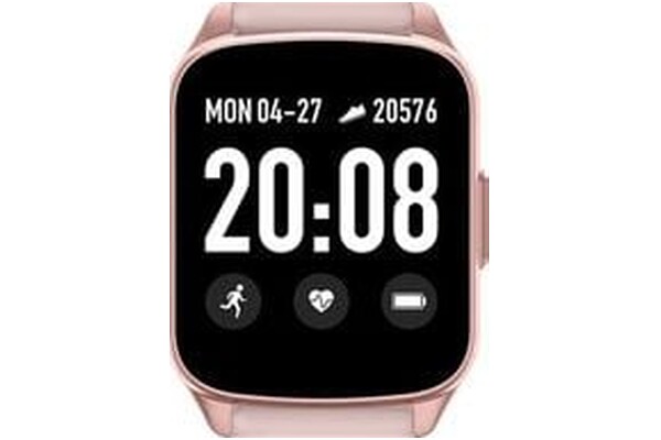 Smartwatch Gino Rossi SW0092 1.30" różowy