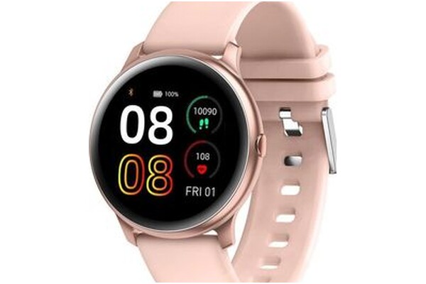Smartwatch Gino Rossi SW01010 1.30" różowy