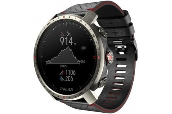 Smartwatch Polar Grit X Pro Titan 1.20" czarny
