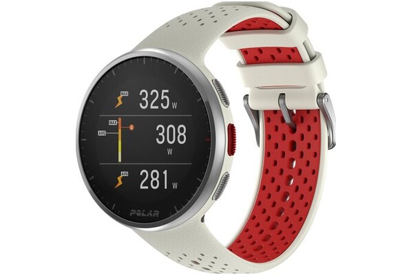 Smartwatch Polar Pacer Pro 1.20" biało-czerwony