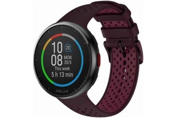 Smartwatch Polar Pacer Pro 1.20" bordowy