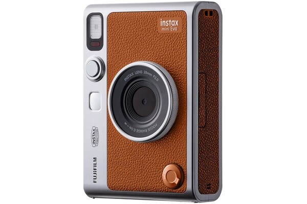 Aparat natychmiastowy Fujifilm Instax Mini Evo Brązowo-srebrny