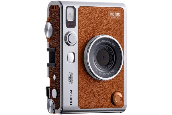 Aparat natychmiastowy Fujifilm Instax Mini Evo Brązowo-srebrny