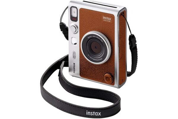 Aparat natychmiastowy Fujifilm Instax Mini Evo brązowy