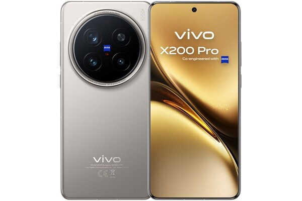Smartfon vivo X200 Pro 5G Tytan Naturalny 6.78" 16.0GB/512.0GB