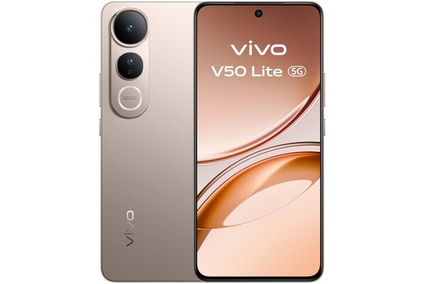 Smartfon vivo V50 5G złoty 6.77" 8.0GB/256.0GB