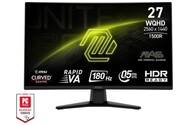 Monitor 27.0" MSI MAG MAG 274CQFDE czarny