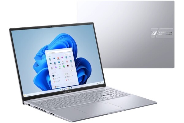 Laptop ASUS Vivobook 16X 16.0" Intel Core i5 13500H NVIDIA GeForce RTX 3050 16GB 512GB SSD M.2 Windows 11 Home srebrny