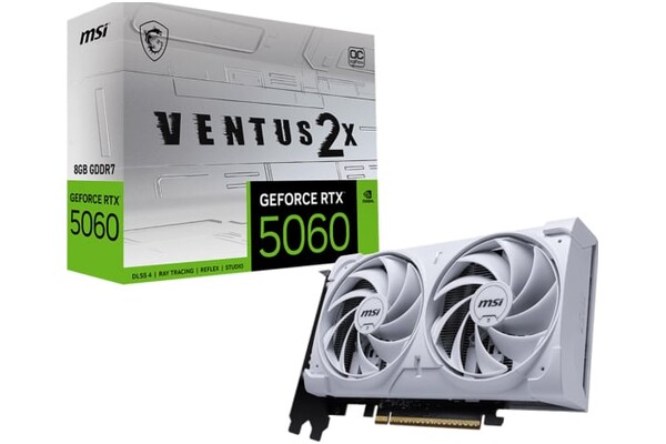 Karta graficzna MSI RTX 5060 Ventus 2X OC 8GB GDDR7