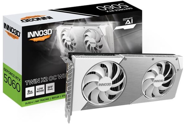 Karta graficzna Inno3D RTX 5060 Twin X2 OC 8GB GDDR7