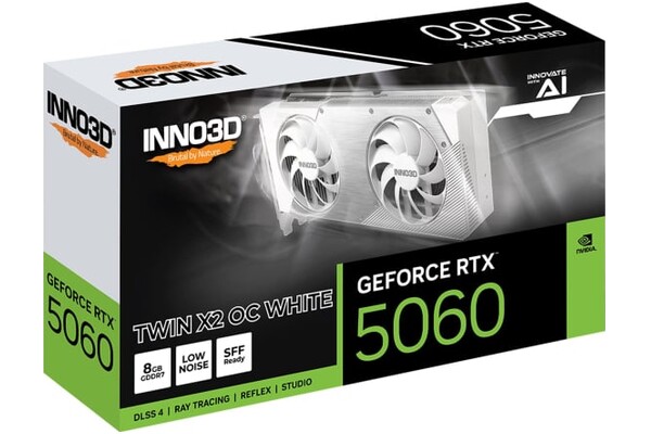 Karta graficzna Inno3D RTX 5060 Twin X2 OC 8GB GDDR7