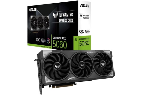 Karta graficzna ASUS RTX 5060 TUF Gaming OC 8GB GDDR7