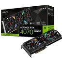Karta graficzna PNY RTX 4070 SUPER Verto Gaming Epic-X Triple Fan OC 12GB GDDR6X