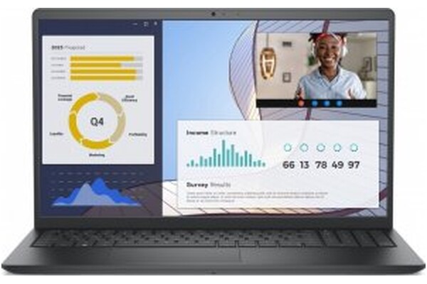 Laptop DELL Vostro 3530 15.6" Intel Core i7 1355U INTEL Iris Xe 32GB 512GB SSD M.2 Windows 11 Professional czarny