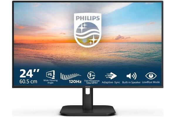 Monitor 23.8" Philips 24E1N1200A/00 czarny