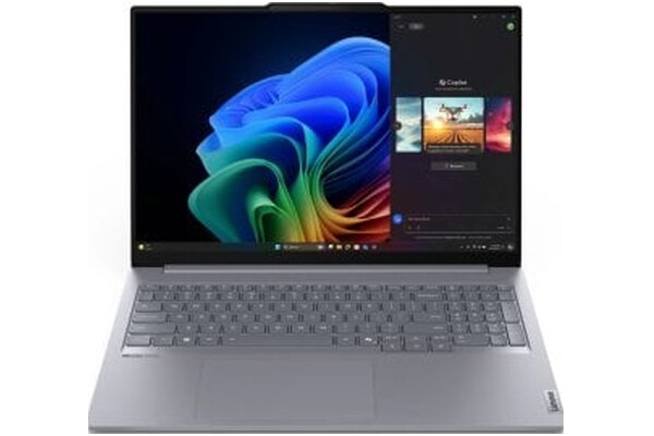 Laptop Lenovo ThinkBook 16 16.0" Qualcomm Snapdragon Snapdragon X Plus Qualcomm Adreno X1-45 32GB 512GB SSD M.2 Windows 11 Professional szary