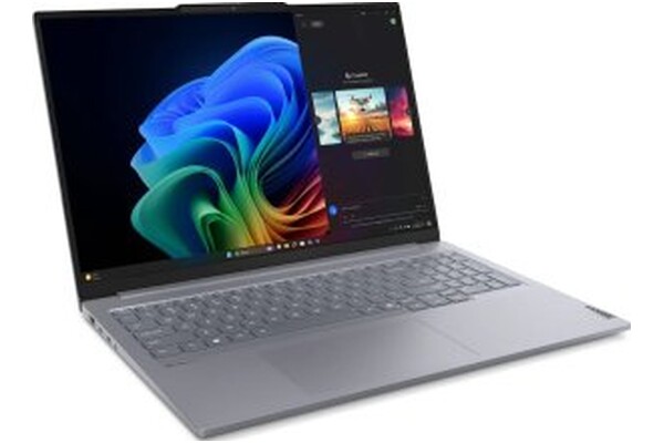 Laptop Lenovo ThinkBook 16 16.0" Qualcomm Snapdragon Snapdragon X Plus Qualcomm Adreno X1-45 32GB 512GB SSD M.2 Windows 11 Professional szary