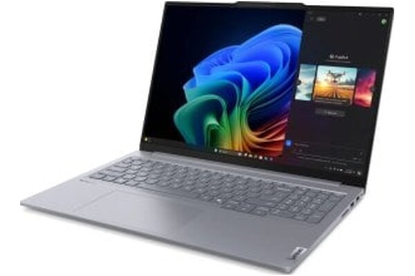Laptop Lenovo ThinkBook 16 16.0" Qualcomm Snapdragon Snapdragon X Plus Qualcomm Adreno X1-45 32GB 512GB SSD M.2 Windows 11 Professional szary