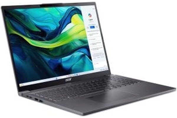 Laptop ACER Aspire 1 16.0" Intel Core Ultra 5 115U Intel 16GB 512GB SSD M.2 Windows 11 Home czarny