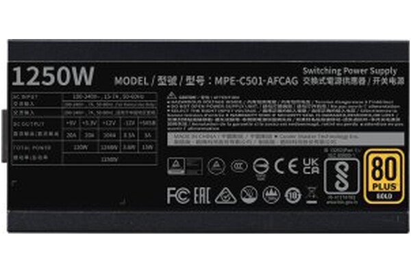 COOLER MASTER MPE-C501-AFCAG-3EEU MWE V2 1250W ATX