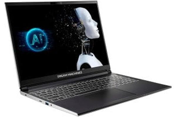 Laptop Dream Machines 16.0" Intel Core Ultra 7 155H NVIDIA GeForce RTX 4050 16GB 1TB SSD M.2 srebrny