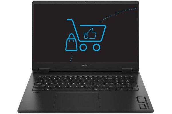 Laptop HP OMEN 17 17.3" AMD Ryzen 9 8945HS NVIDIA GeForce RTX 4060 16GB 1TB SSD M.2 Windows 11 Home czarny