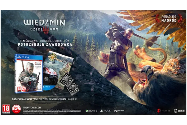 Wiedźmin 3 Dziki Gon PlayStation 4