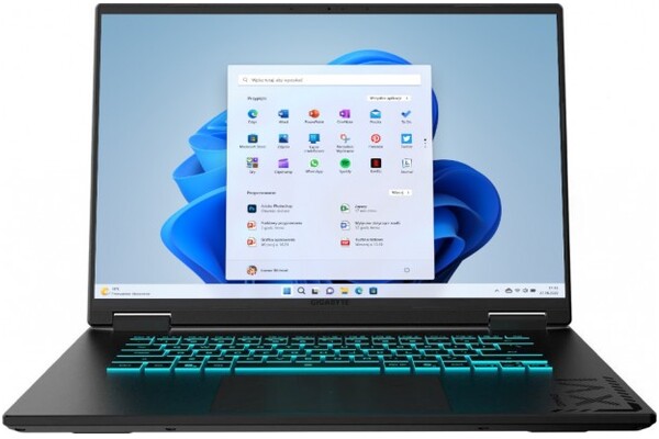 Laptop GIGABYTE A16 16.0" Intel Core i7 13620H NVIDIA GeForce RTX 4050 16GB 512GB SSD Windows 11 Home czarny
