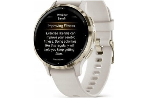 Smartwatch Garmin Venu 3S 1.20" kremowy