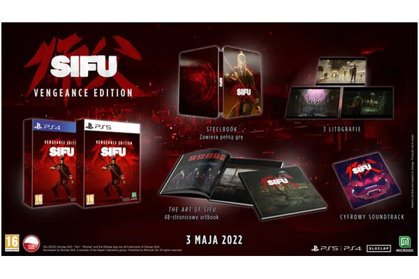 SIFU The Edycja Vengeance PlayStation 4